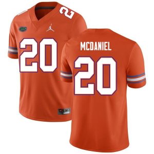 Men's Florida Gators #20 Mordecai McDaniel NCAA Nike Orange Authentic Stitched College Football Jersey TKL0062JL